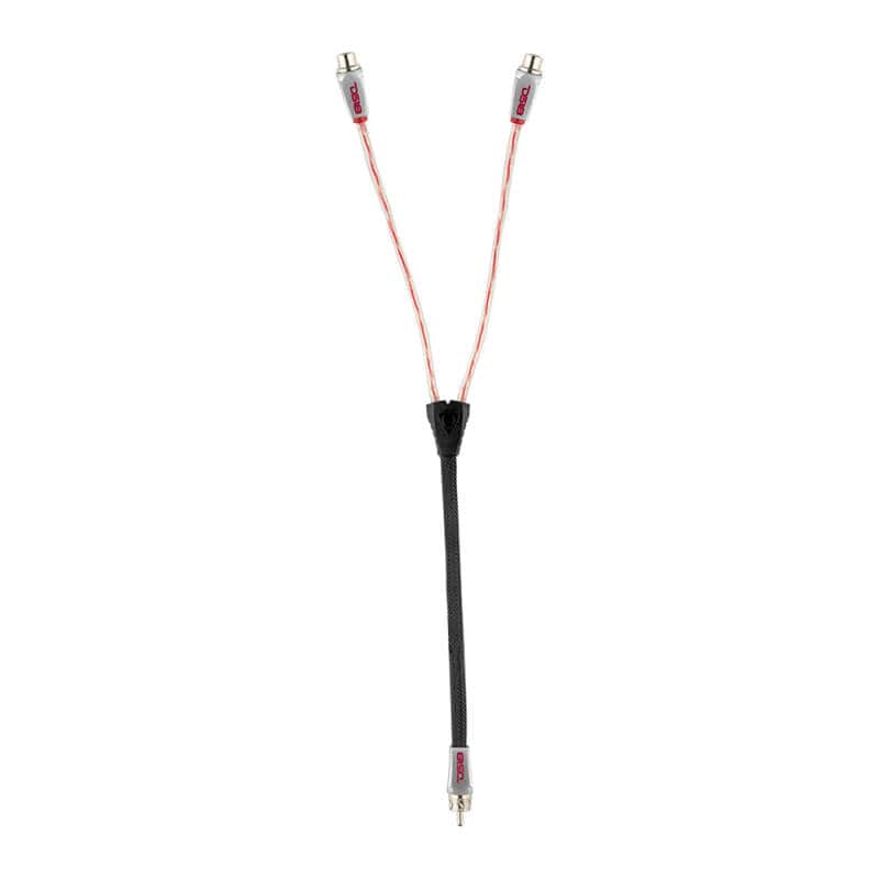 DS18 — DS18 Level 3 RCA Wire Y Connector 1 Male to 2 Female Red - view 4