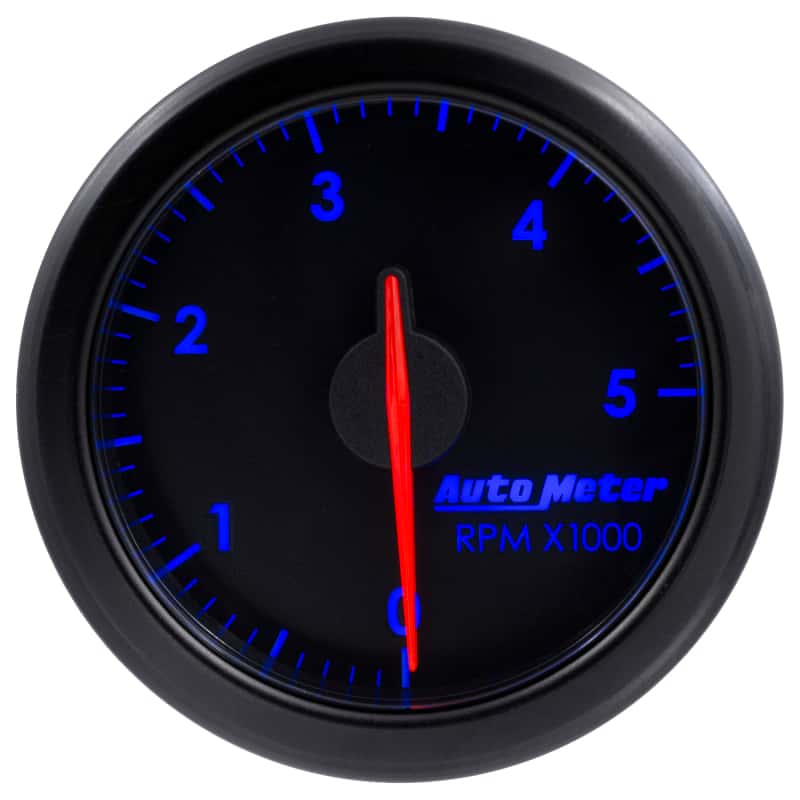 AutoMeter — Autometer Airdrive 2-1/6in Tachometer Gauge 0-5K RPM - Black
GA 2" 5KRPM ARDRV BK - view 9
