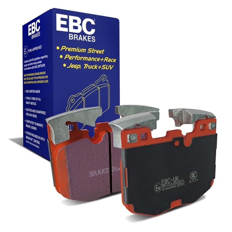 EBC — EBC 2017+ BMW 530 2.0L Turbo (G30) Redstuff Front Brake Pads
Disc Brake Pad - view 2