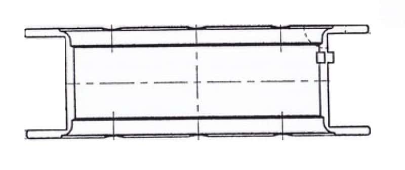 ACL — ACL TRIMETAL - Chevrolet V8 4.8/5.3/5.7/6.0L Gen III 1997-on Engine Crankshaft Main Bearing Set - view 5