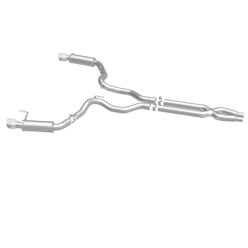 Magnaflow — MagnaFlow Cat Back, SS, 3in, Competition, Dual Split Polished 4.5in Tips 2015 Ford Mustang GT V8 5.0
Cat-Back - view 7