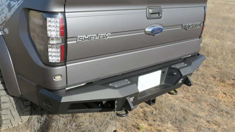 Addictive Desert Designs — Addictive Desert Designs 10-14 Ford F-150 Raptor HoneyBadger Rear Bumper w/ Tow Hooks
Bumper- Rear
Bumpers - view 1