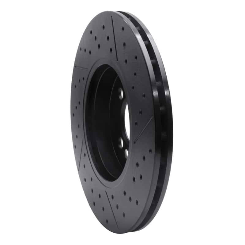 R1 Concepts — R1 07-15 Mini Cooper Clubman Front Drilled & Slotted Black Brake Rotor
R1 Brake Rotor Drill - view 4