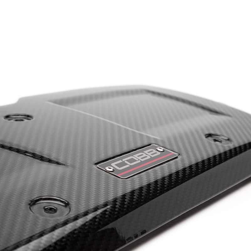 COBB — Cobb 15-21 Subaru WRX Redline Carbon Fiber Engine Cover - Gloss Finish - view 4