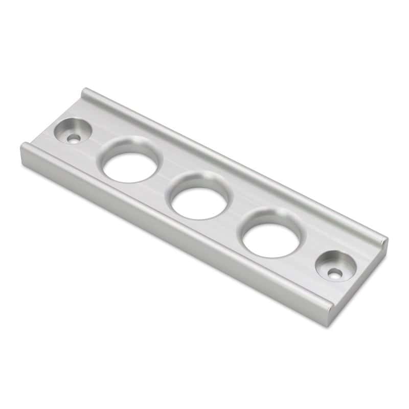 BLOX Racing — BLOX Racing Billet Battery Tiedown - Silver - view 1