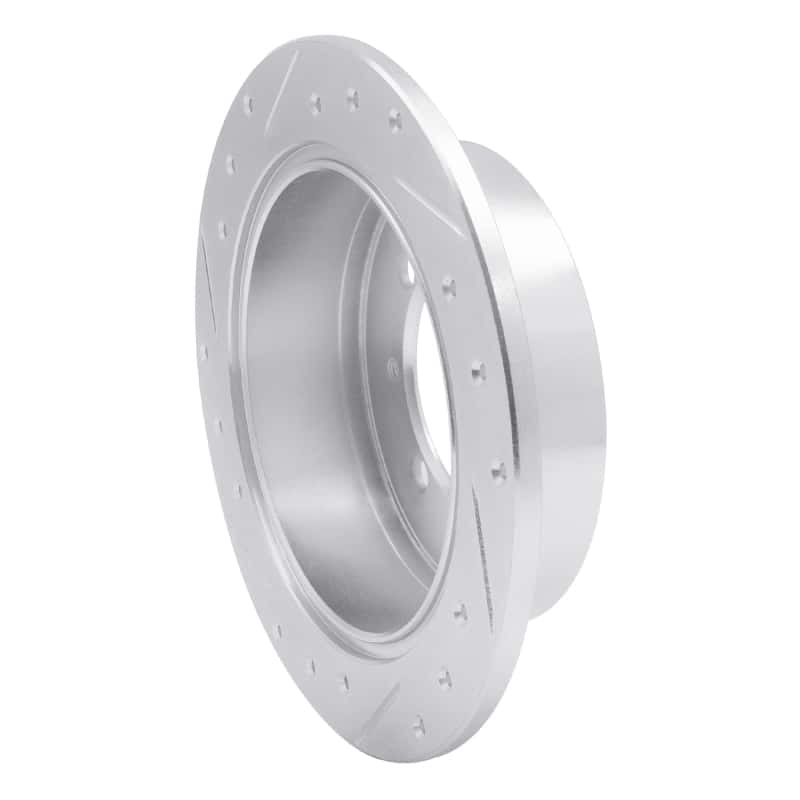R1 Concepts — R1 92-04 Dodge COLT Rear Right Drilled & Slotted Silver Brake Rotor
R1 Brake Rotor Drill - view 4