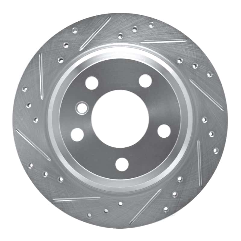 R1 Concepts — R1 06-20 BMW 430I Gran Coupe Rear Left Drilled & Slotted Silver Brake Rotor
R1 Brake Rotor Drill - view 1