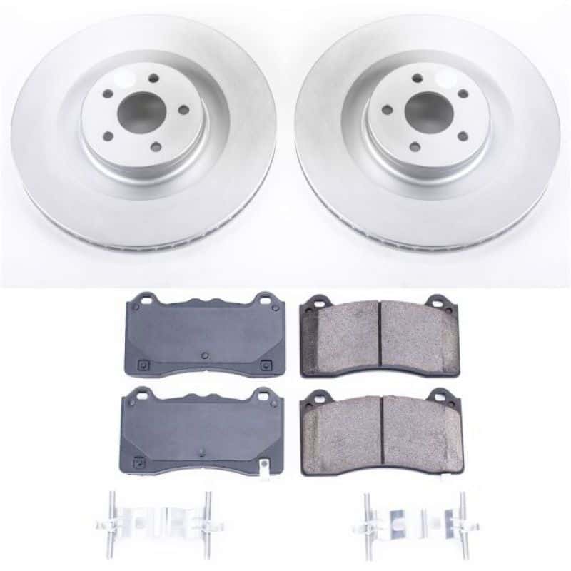 PowerStop — Power Stop 16-18 Ford Focus Front Z17 Evolution Geomet Coated Brake Kit - view 1