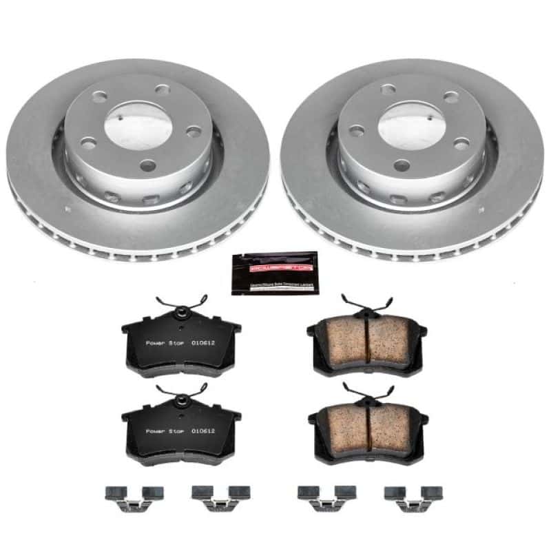 PowerStop — Power Stop 02-04 Audi S6 Rear Z23 Evolution Sport Coated Brake Kit - view 1