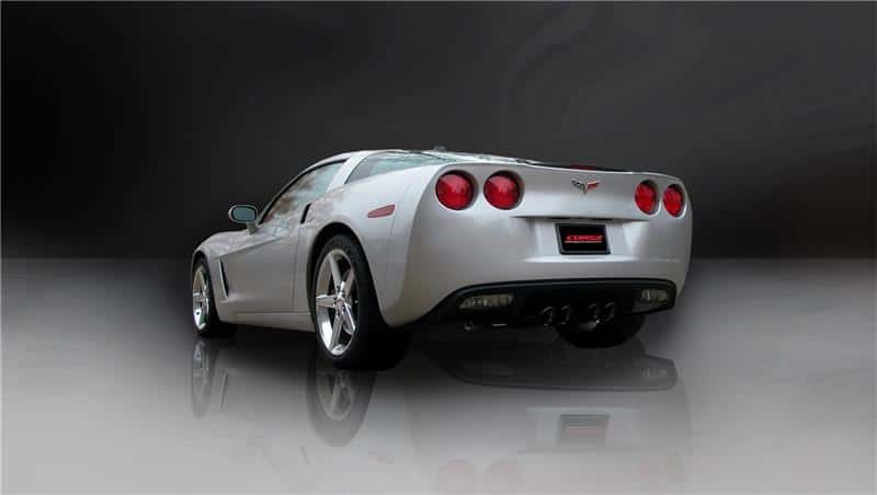 CORSA Performance — Corsa 2005-2007 Chevrolet Corvette C6 6.0L V8 Black Sport Axle-Back Exhaust
Exhaust - view 3