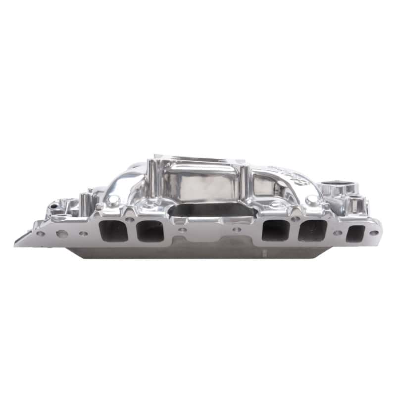 Edelbrock — Edelbrock Polished B/B Chev Rect Port RPM Air-Gap Manifold
MANIFOLD - view 7