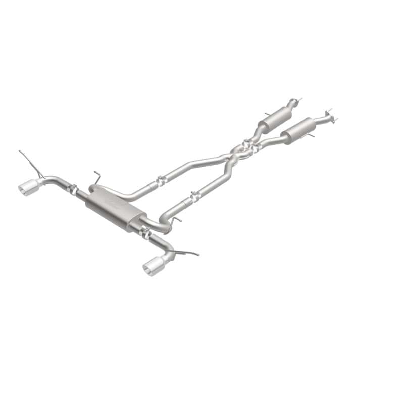 Magnaflow — MagnaFlow Cat-Back SS 2.5in Dual Split Rear 4in Black Tip 11-16 Jeep Grand Cherokee 5.7L V8/3.6L V6
Cat-Back - view 26