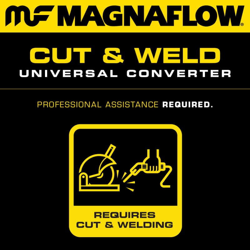 Magnaflow — Magnaflow Premium High Flow Metallic Converter 4in OD - 3in In / 3in Out
Standard Grade
Metallic - view 36