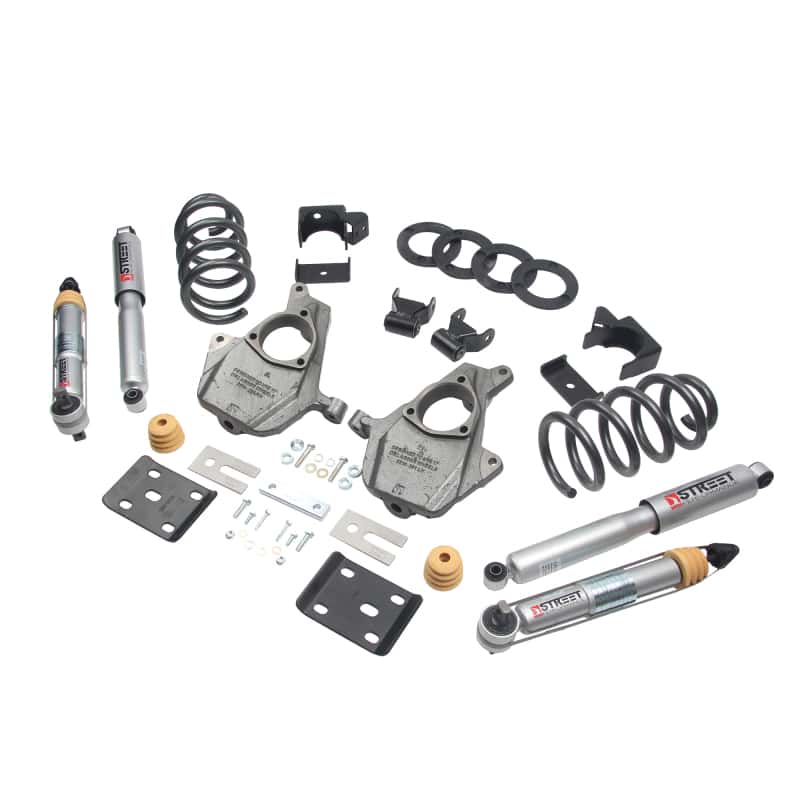 Belltech — Belltech LOWERING KIT 16.5-17 Chevy Silverado Crew Cab 2WD 3-4F / 7R
LOWERING KITS
LOWERING KIT - view 4