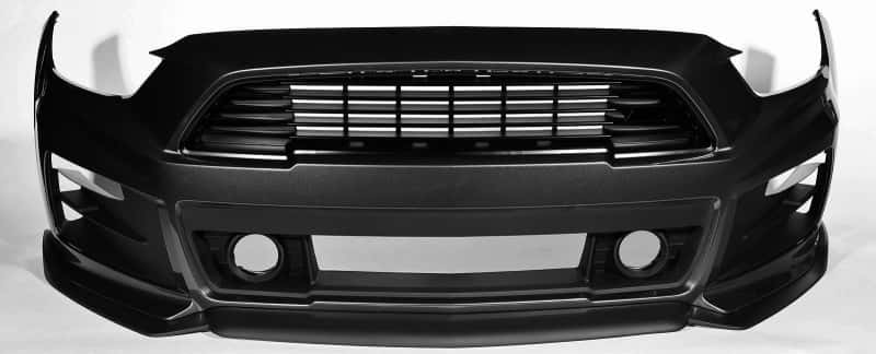 Roush — Roush 2015-2017 Ford Mustang Complete Unpainted Front Fascia Kit (w/o Collision Detection & ACC)
FrtFascia Kit-Raw - view 2