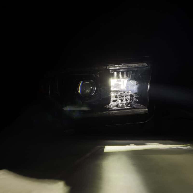 AlphaRex — AlphaRex 07-13 Toyota Tundra / 08-17 Sequoia LUXX-Series LED Proj HL Blk w/Actv Lgt Seq. Sig + DRL
Projector Headlights - view 4
