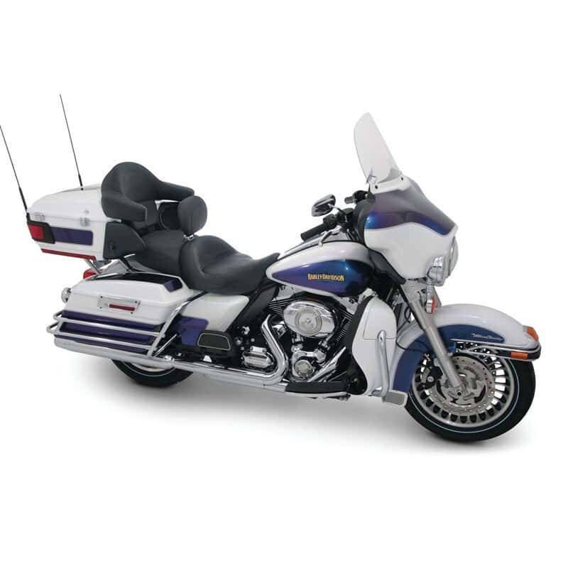 Mustang Motorcycle — Mustang 93-13 Harley FL Touring Extended Arm Wrap - Black - view 2