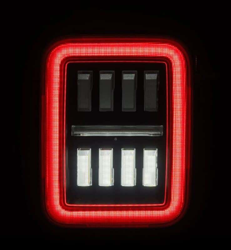 AlphaRex — AlphaRex 19-24 Jeep Gladiator JT Nova-Series Prismatic LED Tail Lights - Alpha-Black
Taillight Assembly - view 5