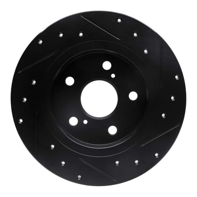 R1 Concepts — R1 11-16 Scion TC Rear Left Drilled & Slotted Black Brake Rotor
R1 Brake Rotor Drill - view 5