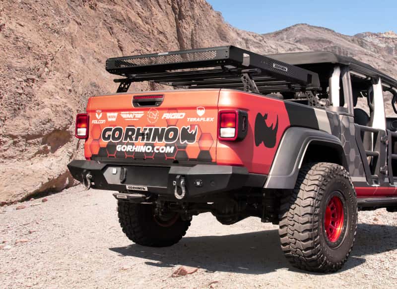 Go Rhino — Go Rhino 20-22 Jeep Gladiator JT/16-22 Toy. Tacoma/05-21 Nssn Frontier XRS Cross Bars Kit - Tex. Blk
XRS Bed Cross Rails - view 13