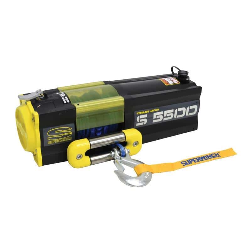 Superwinch — Superwinch 5500 LBS 12V DC 1/4in x 60ft Synthetic Rope S5500 Winch
Winch - view 16