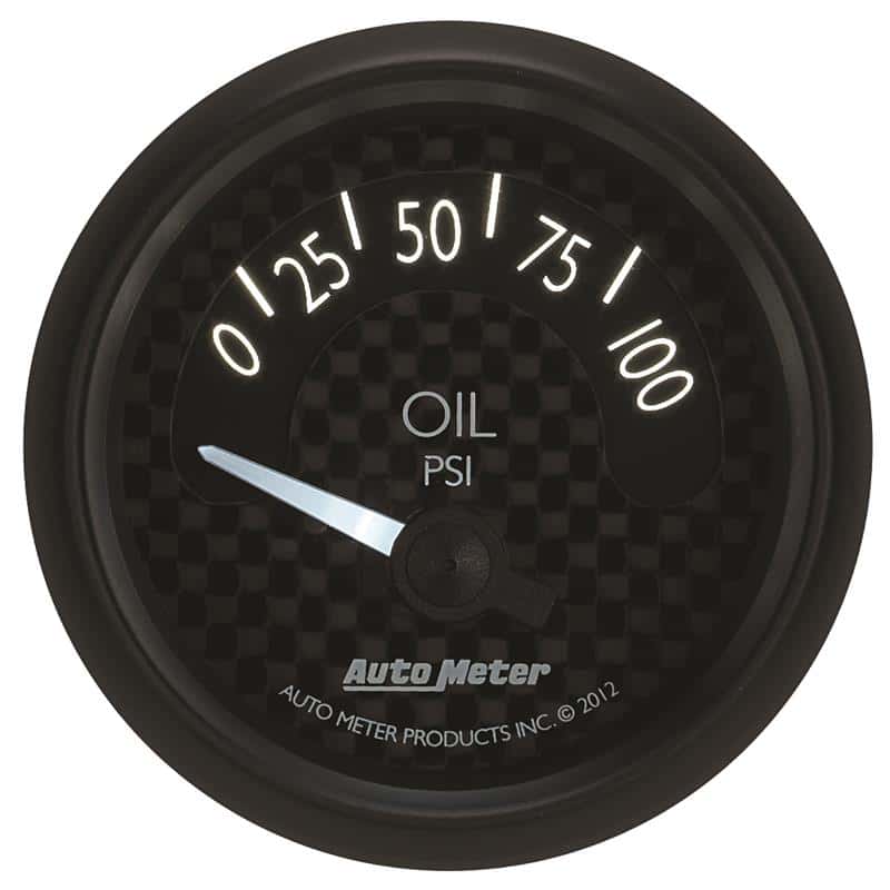AutoMeter — Autometer GT Series 52mm Short Sweep Electronic 0-100 psi Oil Pressure
2-1/16" OIL PRESS, 0 - view 5