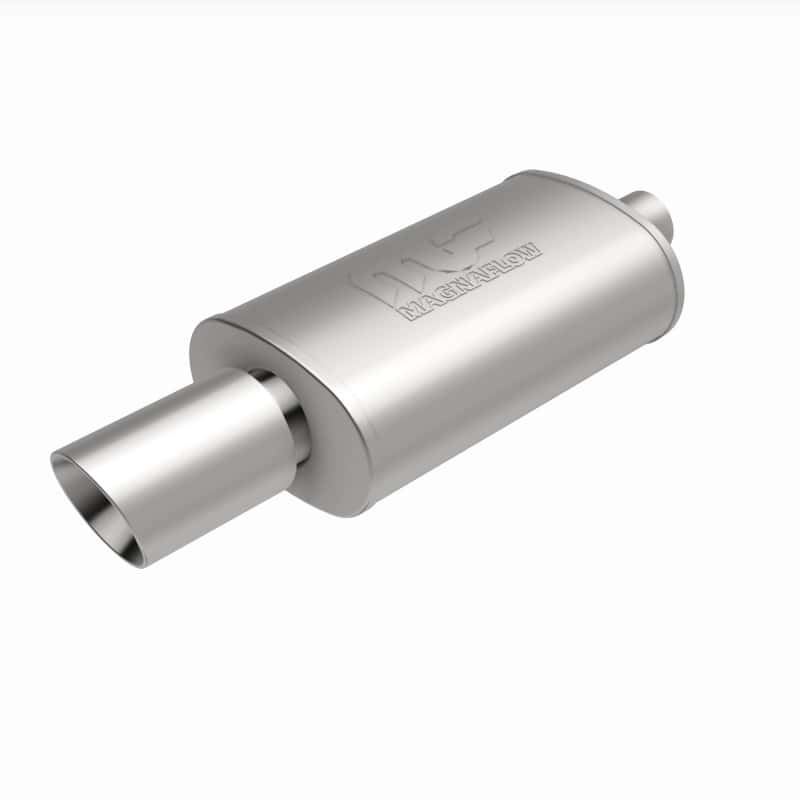 Magnaflow — MagnaFlow Muffler W/Tip Mag SS 14X5X8 2.25/4.
Straight Through - view 7