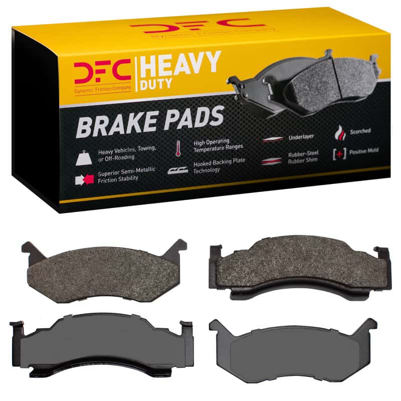 DFC — DFC 73-97 Chrysler New Yorker Front Heavy Duty Pads - Semi Metallic
DFC Brake Pad Set - view 1