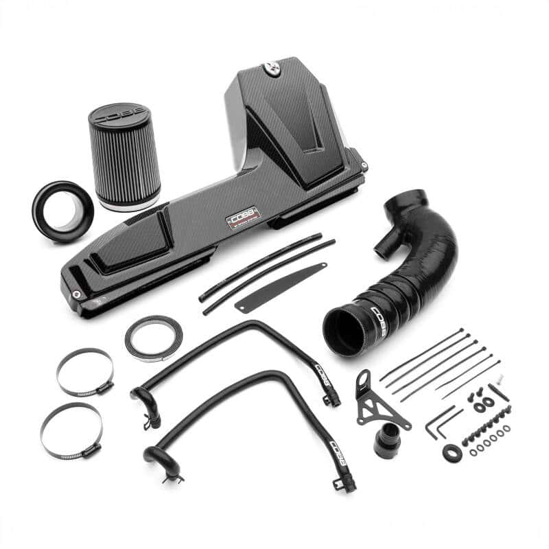 COBB — Cobb 22-23 VW Golf R (MK8) / 22-24 Audi S3 (8Y) Redline Carbon Fiber Intake System - view 1