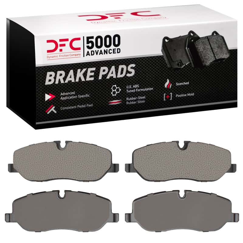DFC — DFC 05-09 Land Rover Range Rover Front 5000 Advanced Low Metallic Brake Pads
DFC Brake Pad Set - view 1