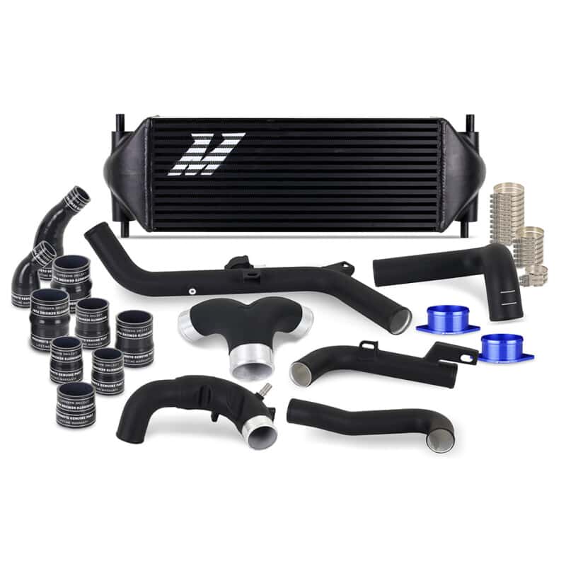 Mishimoto — Mishimoto 21+ Bronco 2.7 Stock Location INT Kit MWBK Pipes BK Cooler
Intercooler Kit - view 1