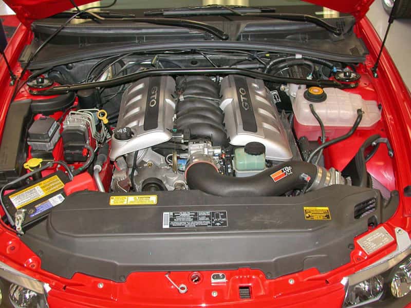 K&N Engineering — K&N 04 Pontiac GTO 5.7L V8 Performance Intake Kit
Performance Air Inta
Air Intake System - view 4