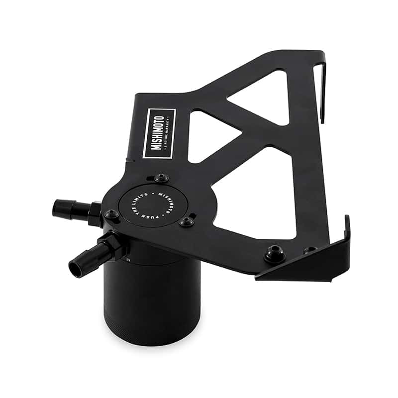 Mishimoto — Mishimoto 12-18 Jeep Wrangler JK Baffled Oil Catch Can Kit - Black
Oil Catch Can Kit - view 4