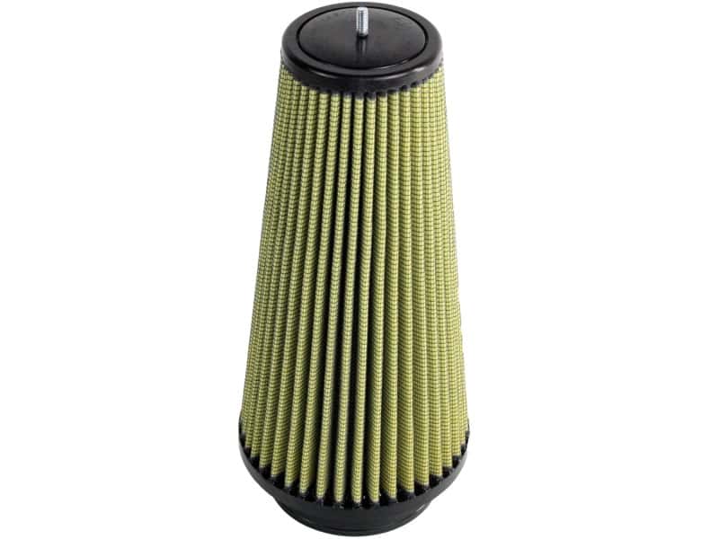 aFe — aFe MagnumFLOW Air Filters UCO PG7 A/F PG7 4F x 6B x 3-1/2T (w/ 1/4-20 Stud) x 12H
Magnum FLOW Filter
AirFilter - view 1