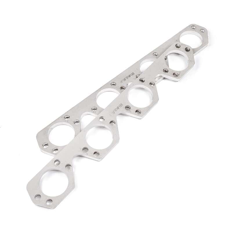 Stainless Works — Stainless Works Small Block Ford Trick Flow High Port Header 304SS Exhaust Flanges 1-7/8in Primaries
HFSBFTFHP188

Header Flange - view 2