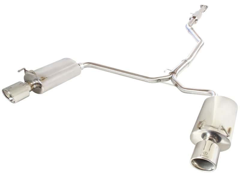 aFe — aFe Takeda Exhaust 304SS Dual Cat-Back w/ Polished Tips 13-17 Honda Accord  LX/EX/EX-L Sedan L4 2.4L
aFe Takeda Exhaust 304SS Dual Cat-Back w/ Polished Tips 13-17 Honda Accord LX/EX/EX-L Sedan L4 2.4L
Cat-Back Exhaust
ExhstSysKt - view 1