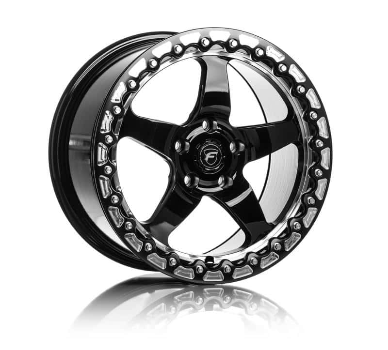 Forgestar — Forgestar D5 Beadlock 17x10 / 5x115 BP / ET00 / 5.5in BS Gloss Black Wheel - view 2