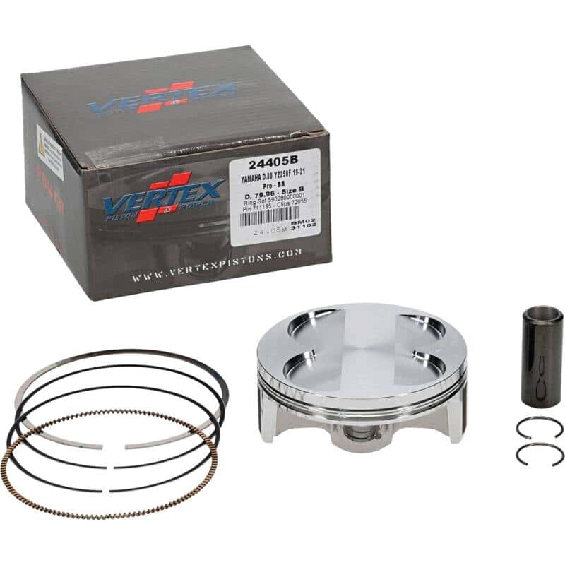 Vertex Pistons — Vertex Piston 20-24 Yamaha WR 250 F 250cc +3mm Forged Big Bore Piston Kit 270cc. - view 2