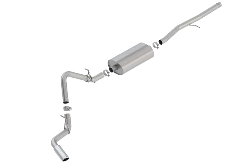 Borla — Borla 2019 Silv/Sierra C/B Exhaust Touring 1500 5.3L V8 AT 2&4WD EC STB(78.8) CC SB(69.3) 147.4 WB
Cat-Back System - view 1