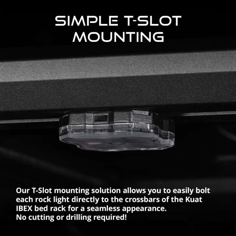 Diode Dynamics — Diode Dynamics Stage Series LED Bed Light Kit for Kuat IBEX Bed Rack - view 4