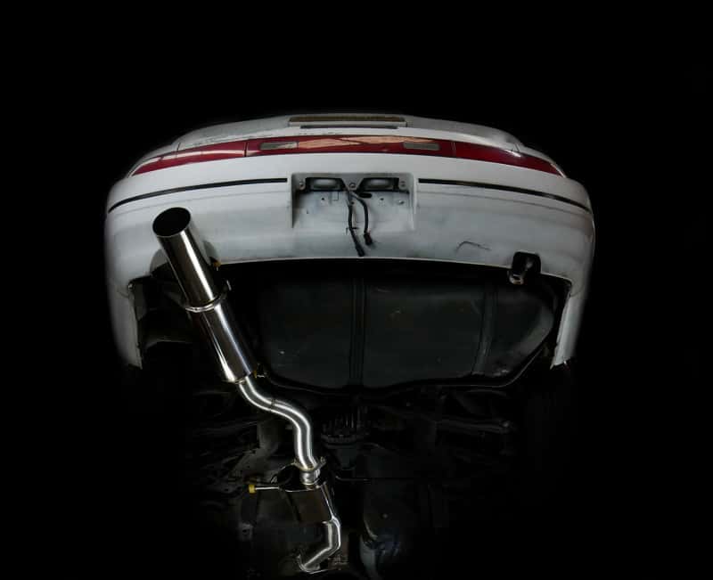 ISR Performance — ISR Performance Series II - GT Single Exhaust System - Resonated - 89-94 Nissan 240sx (S13) - view 2