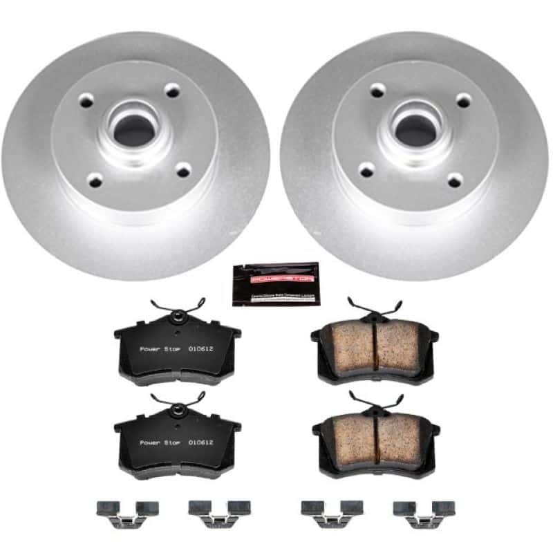 PowerStop — Power Stop 99-02 Volkswagen Cabrio Rear Z23 Evolution Sport Coated Brake Kit - view 1