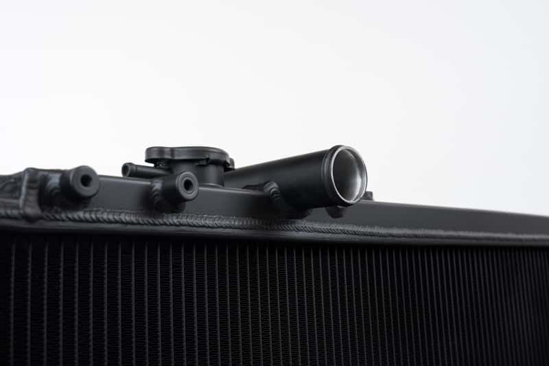 CSF — CSF 93-98 Toyota MK4 Supra Radiator - Black Finish
CSF Radiator - view 4