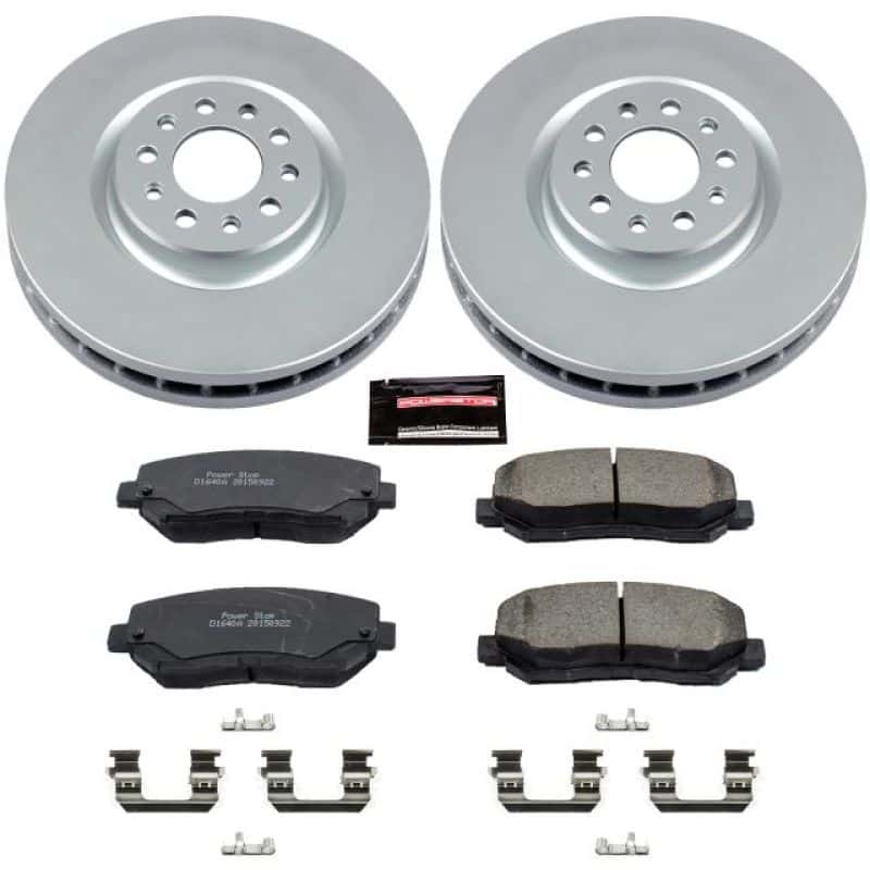 PowerStop — Power Stop 15-17 Chrysler 200 Front Z17 Evolution Geomet Coated Brake Kit - view 1