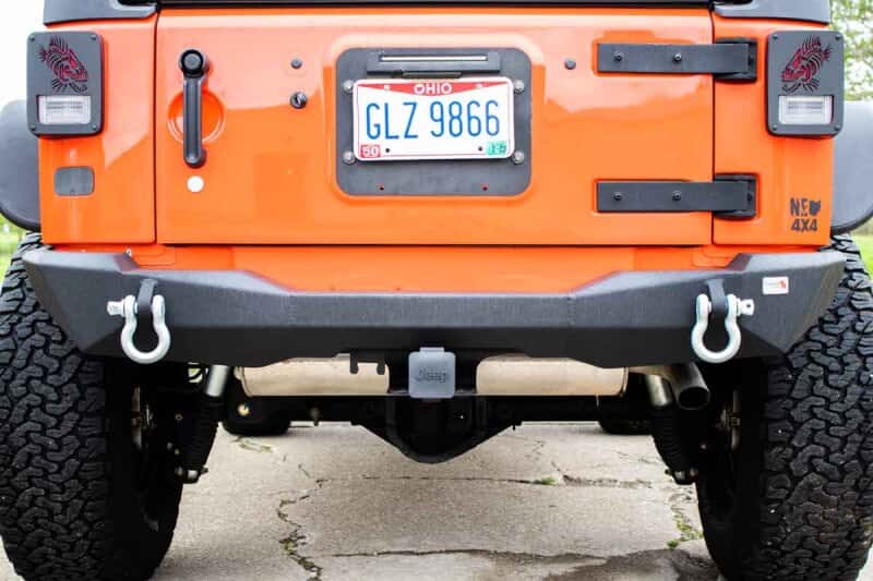 Fishbone Offroad — Fishbone Offroad 07-18 Jeep Wrangler JK Rear Bumper Mako - view 6