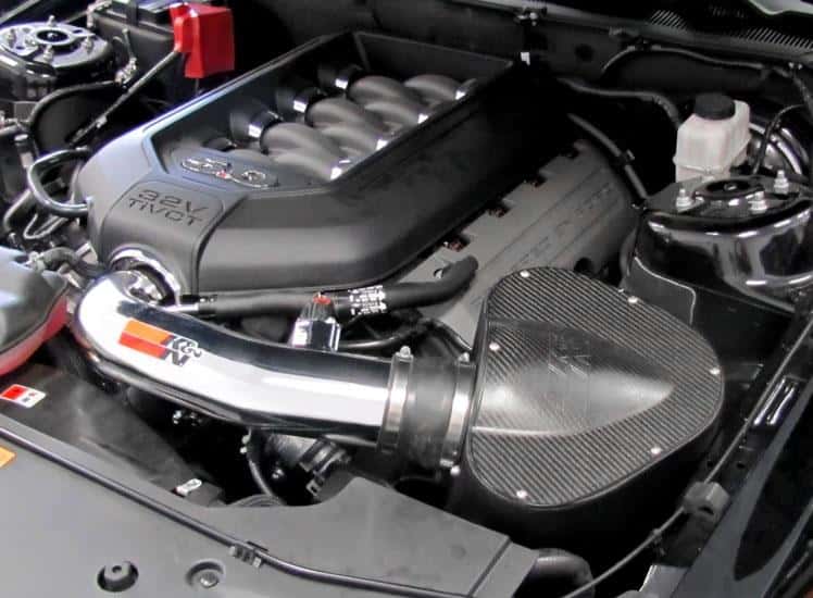 K&N Engineering — K&N 11-13 Ford Mustang GT 5.0L V8 Typhoon Performance Intake
Performance Air Inta
Air Intake System - view 3