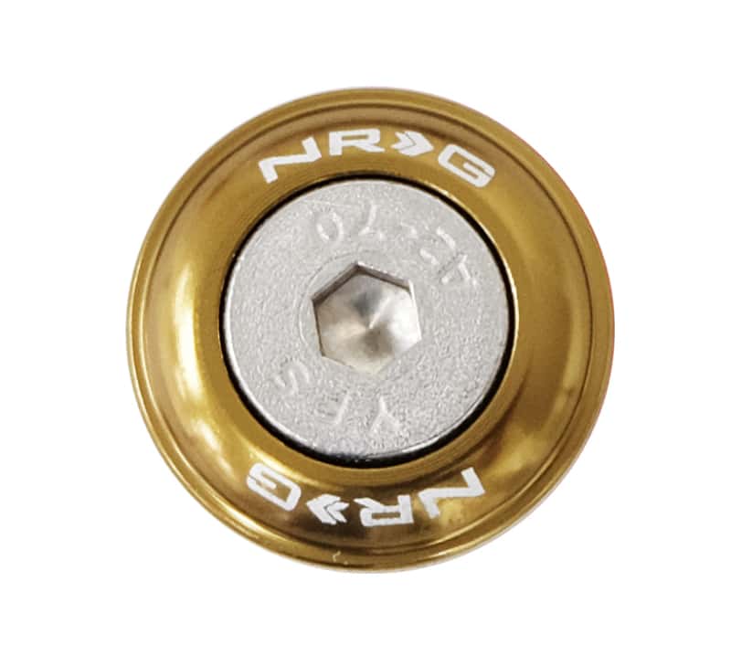 NRG — NRG Fender Washer Kit w/Rivets For Plastic (Titanium) - Set of 10 - view 2