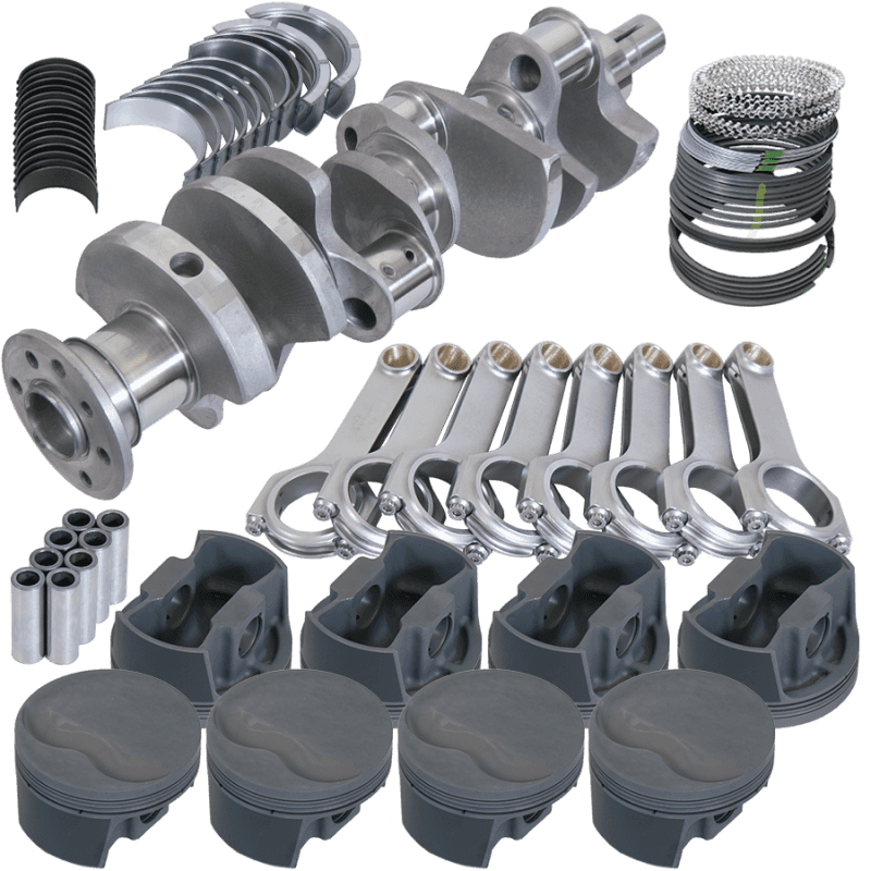 Eagle — Eagle Chrysler 360 4.000in Crank 6.123in H-Beam -5cc Flat Top 4.040in Pistons Rotating Assembly
Competition Assembly - view 1