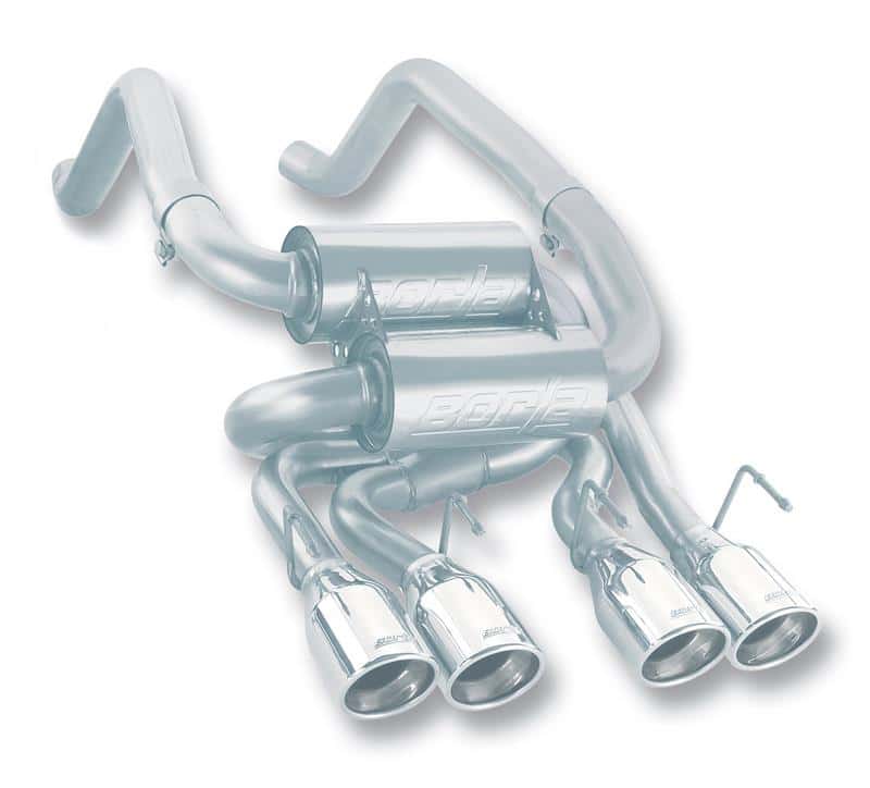 Borla — Borla 05-08 Corvette Convertible/Coupe 6.0L/6.2L 8cyl SS S-Type Exhaust (REAR SECTION ONLY)
Axle-Back System
ExhstSysKt - view 2