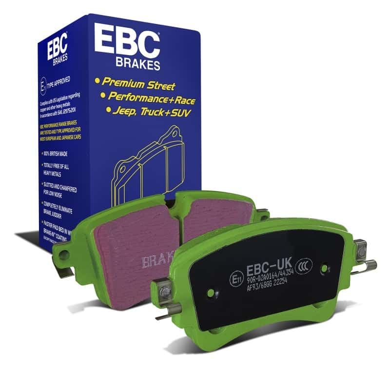 EBC — EBC 2018+ Audi A4 Allroad Quattro 2.0L Turbo Greenstuff Rear Brake Pads
Disc Brake Pad - view 1